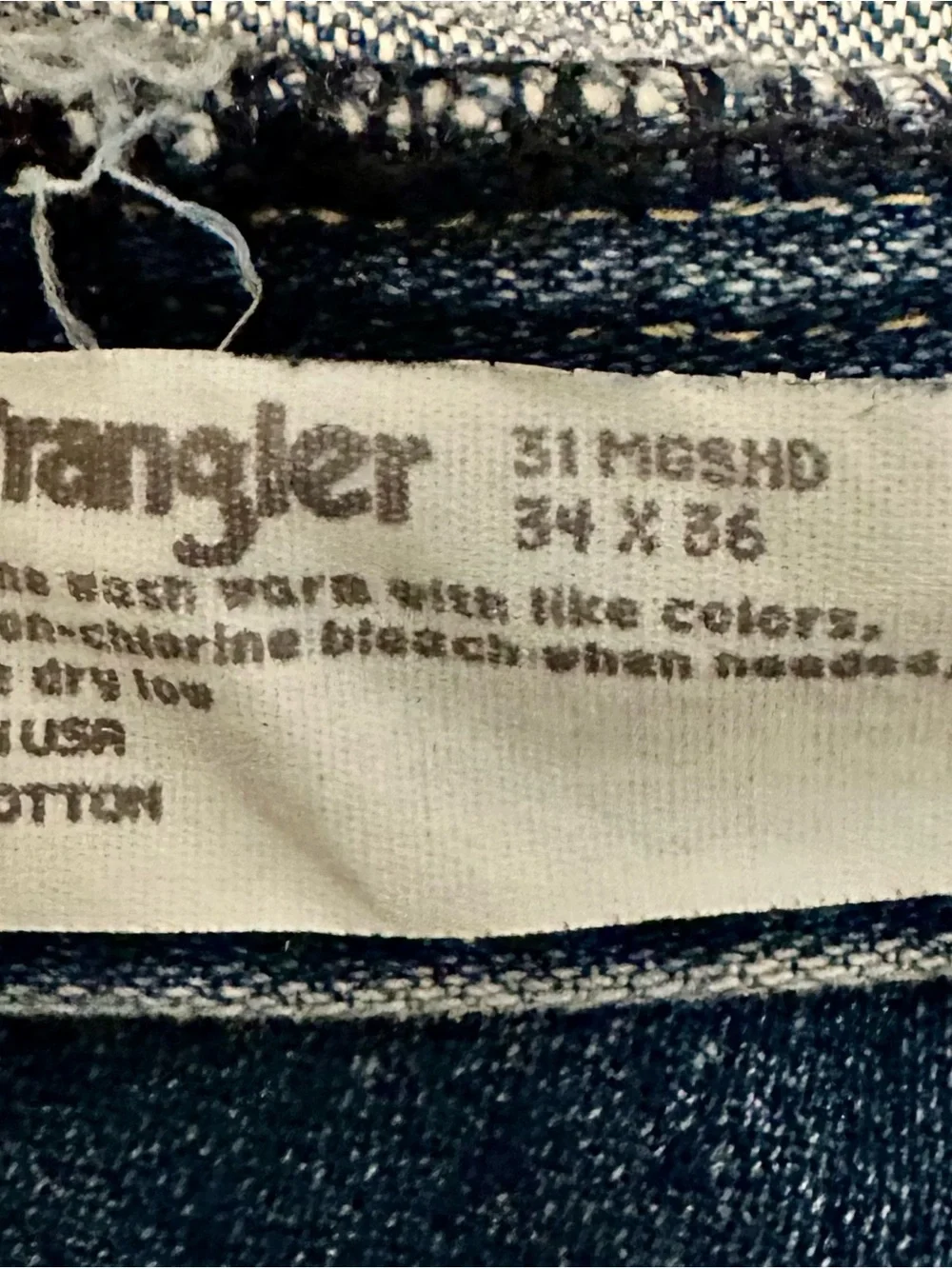 Wrangler Men's George Strait Cowboy Cut Jeans - Blue Denim